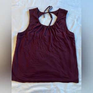 Banana Republic Red Sleeveless business casual Top‎